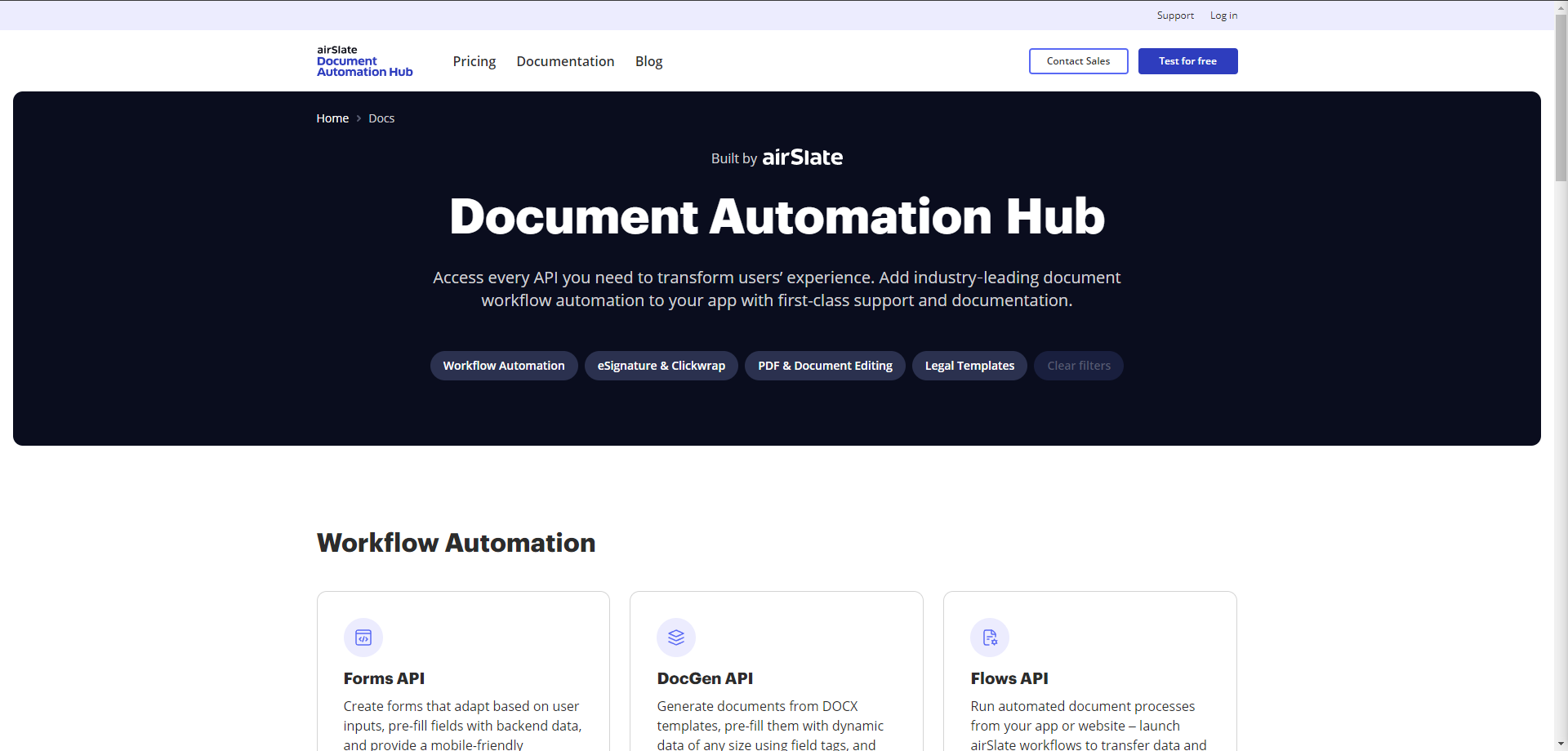Document Automation Hub by airSlate